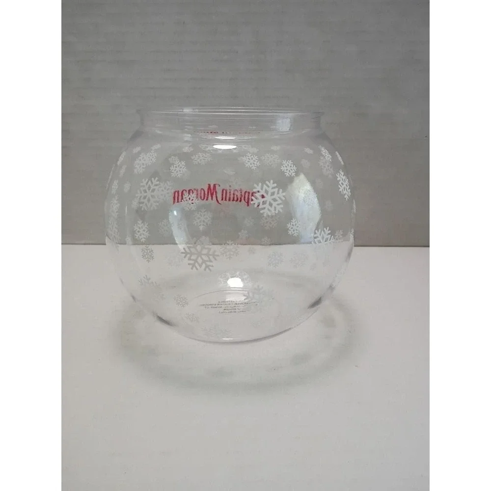 Captain Morgan Rum Holiday Plastic Fish Bowl
